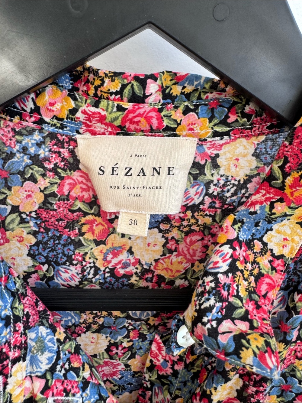 Sezane Pierro shirt size US 6